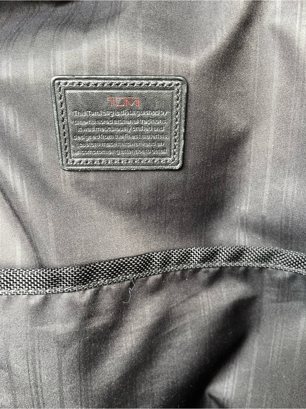 Tumi Alpha T Pass Business Class  laptop Backpack - Picture 6 of 12